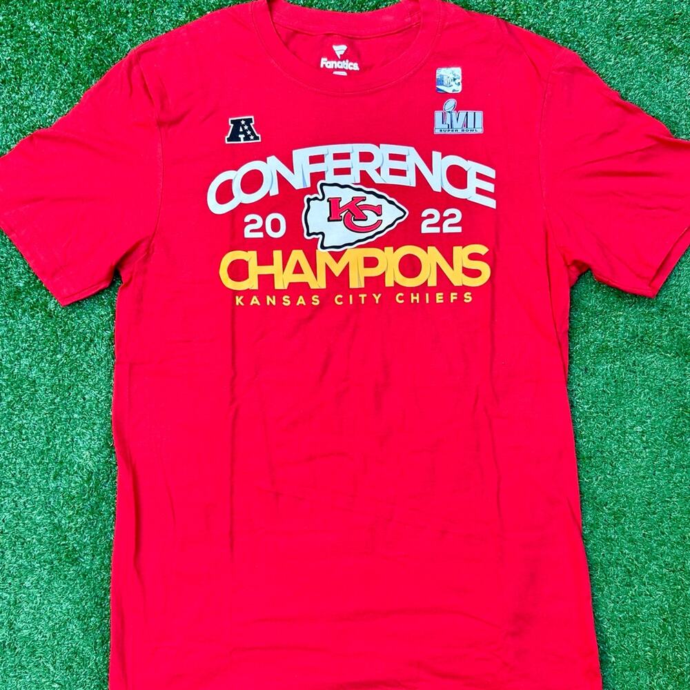 Fanatics x 2022 Super Bowl NFL Kansas City Chief Champions T Shirt